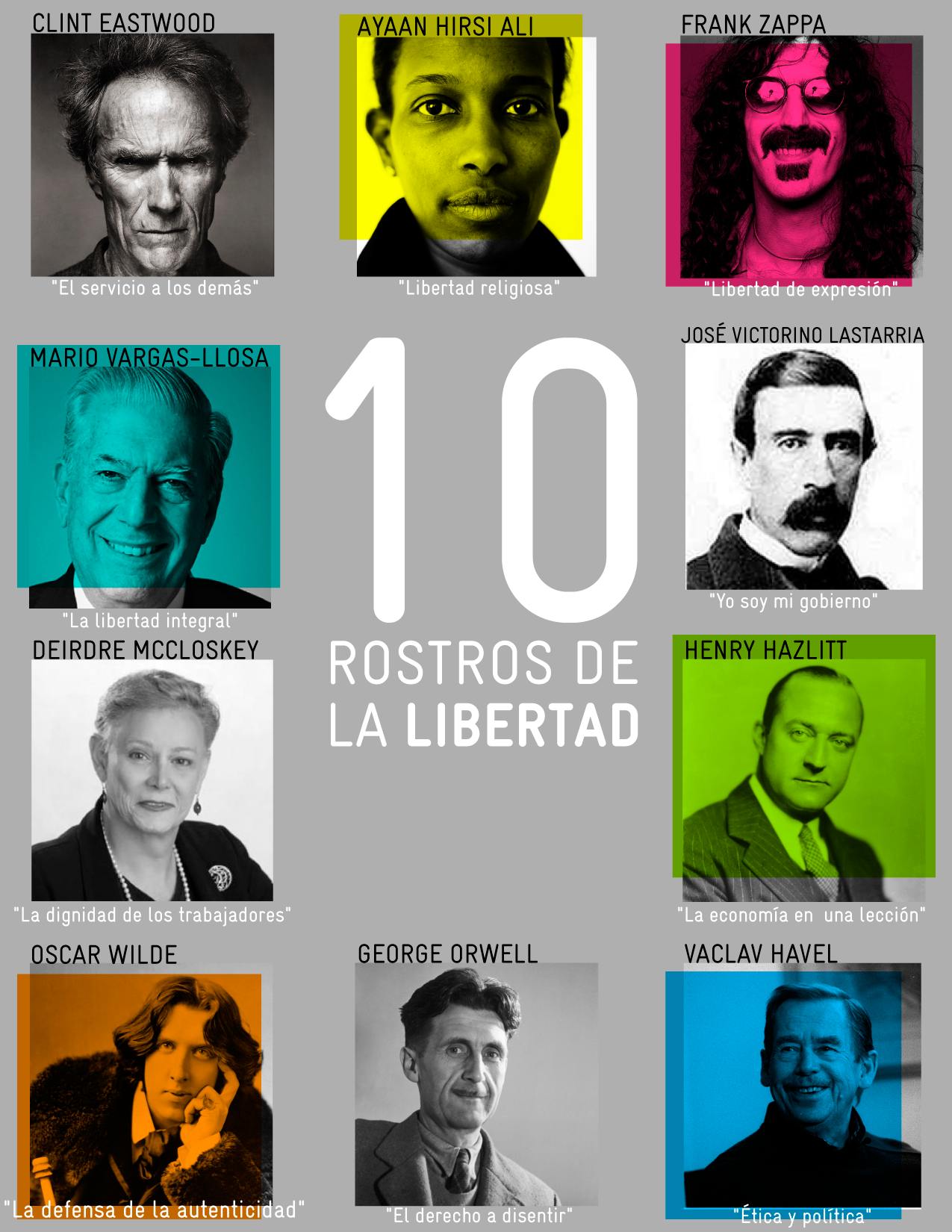 Ciclo "10 rostros de la libertad"