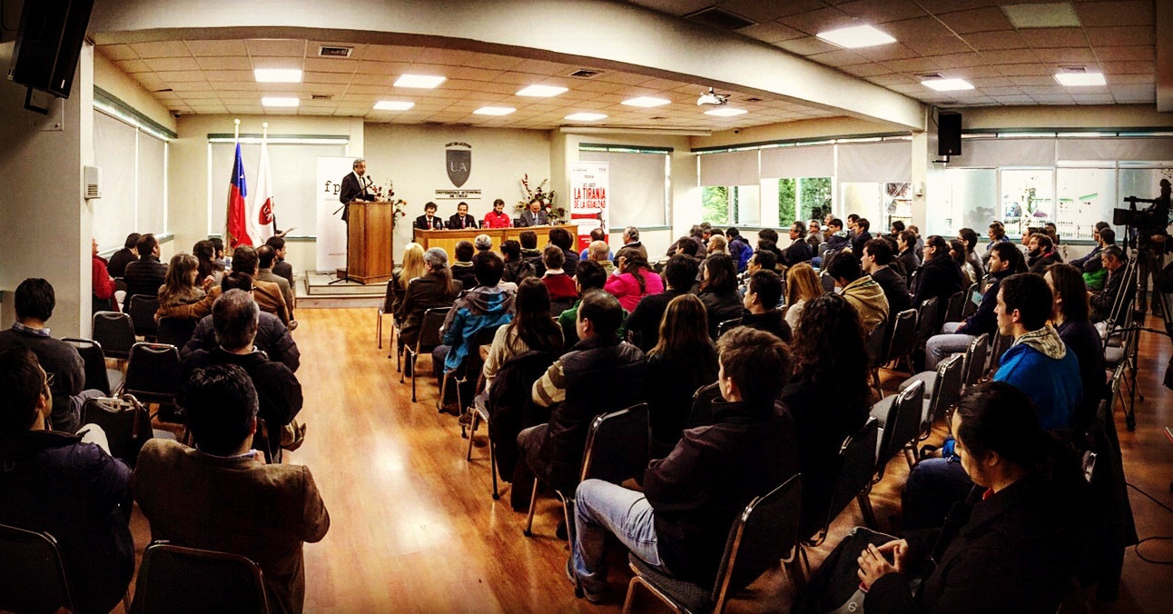 Lanzamiento de La Tiranía de la Igualdad en Temuco