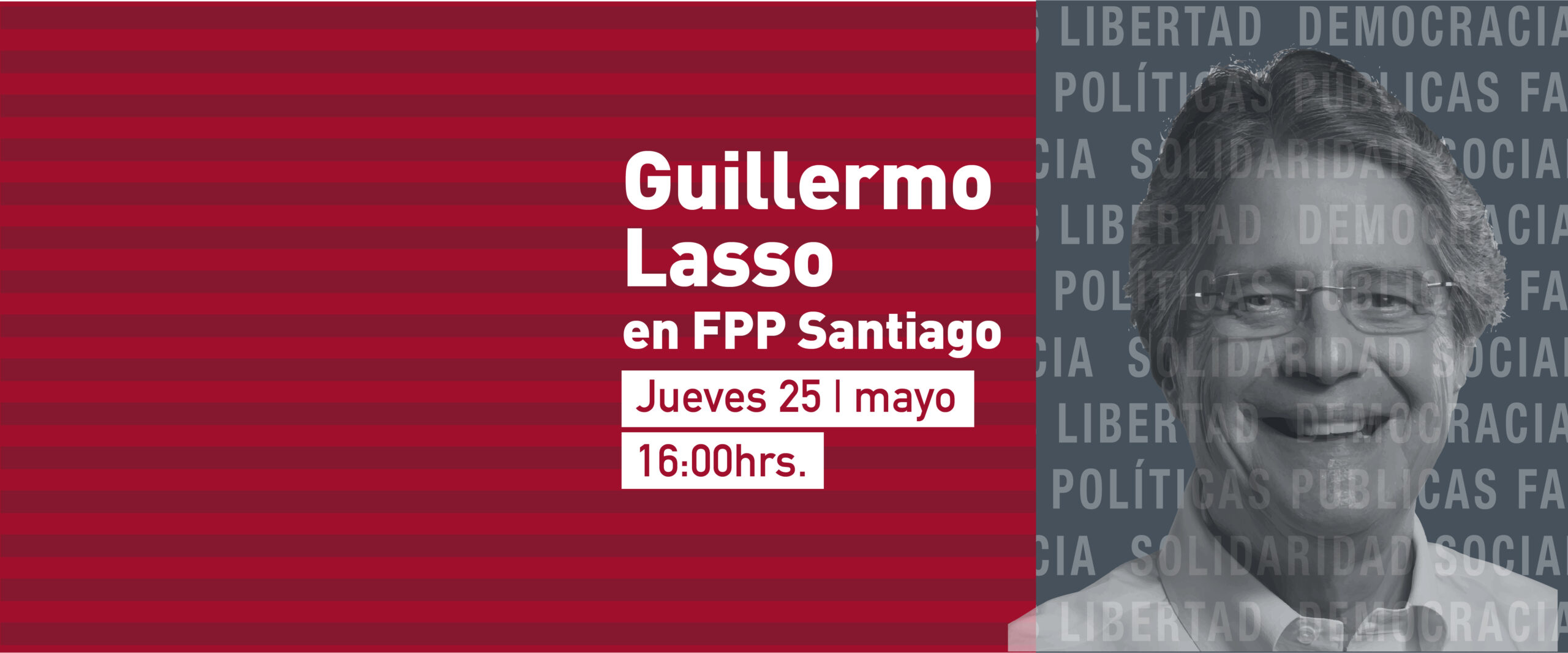 Guillermo Lasso en la FPP