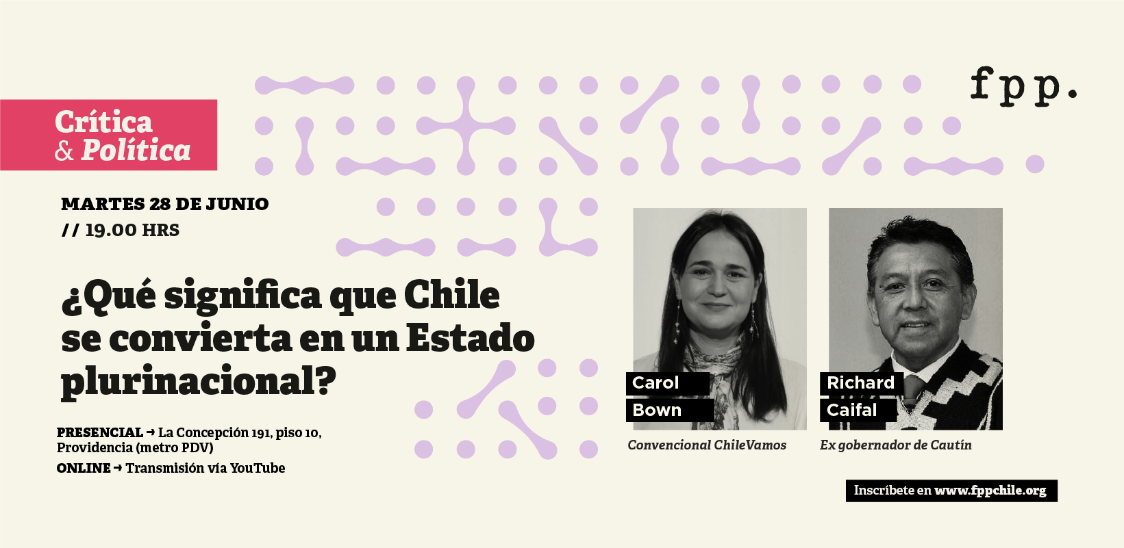 Ciclo de Crítica y Política: ¿Qué significa que Chile se convierta en un Estado plurinacional?