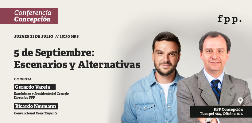 Conferencia en Concepción | 5 de septiembre: escenarios y alternativas
