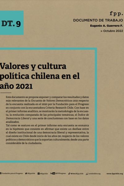 Valores y cultura política chilena en el año 2021