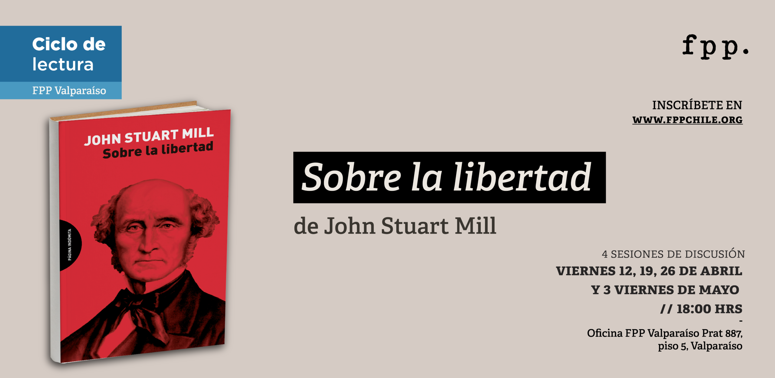 FPP Valparaíso | Ciclo de lectura: «Sobre la libertad» de John Stuart Mill